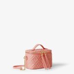 FENDI Vanity Pink nappa leather mini-bag with FF motif - Image 7